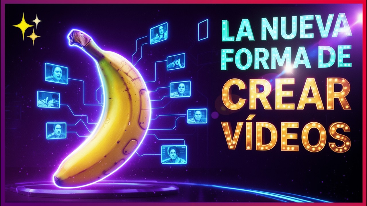 Cómo hacer Vídeos con NANO BANANA - YouTube