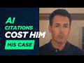AI Citations Cost Him His Case - The New Sanctions Every Attorney Needs to Know