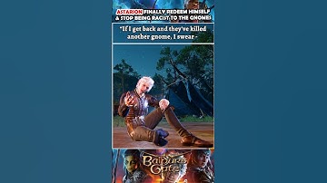 Astarion finally cares about gnomes | Baldur