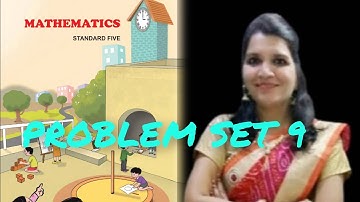 5th Std -Mathematics -Chapter 3 Addition and Subtraction Problem set 9 Explained in Hindi-SSC Board