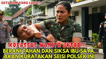 JAKARTA VIRAL🔴IBU DI SIKSA  OKNUM POL1SI,WANITA KOPASSUS INI BERTARUNG HINGGA TITIK DARAH PENGHABIS