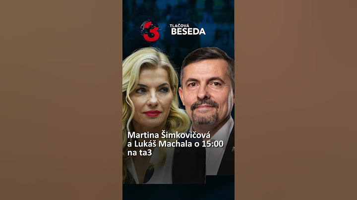 Avízo tlačová beseda