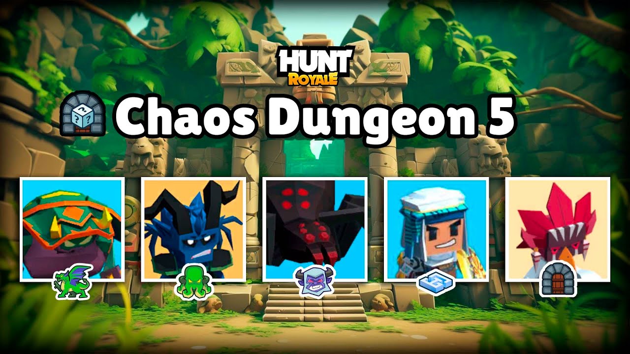 Hunt Royale Chaos Dungeon 5 YouTube