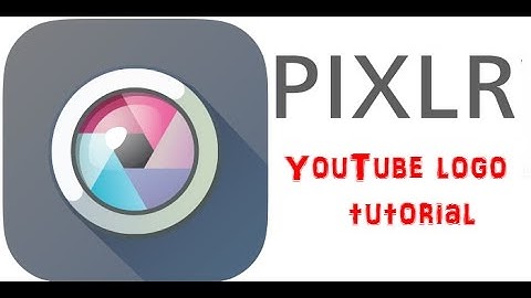 how to create your own YouTube logo (pixlr)