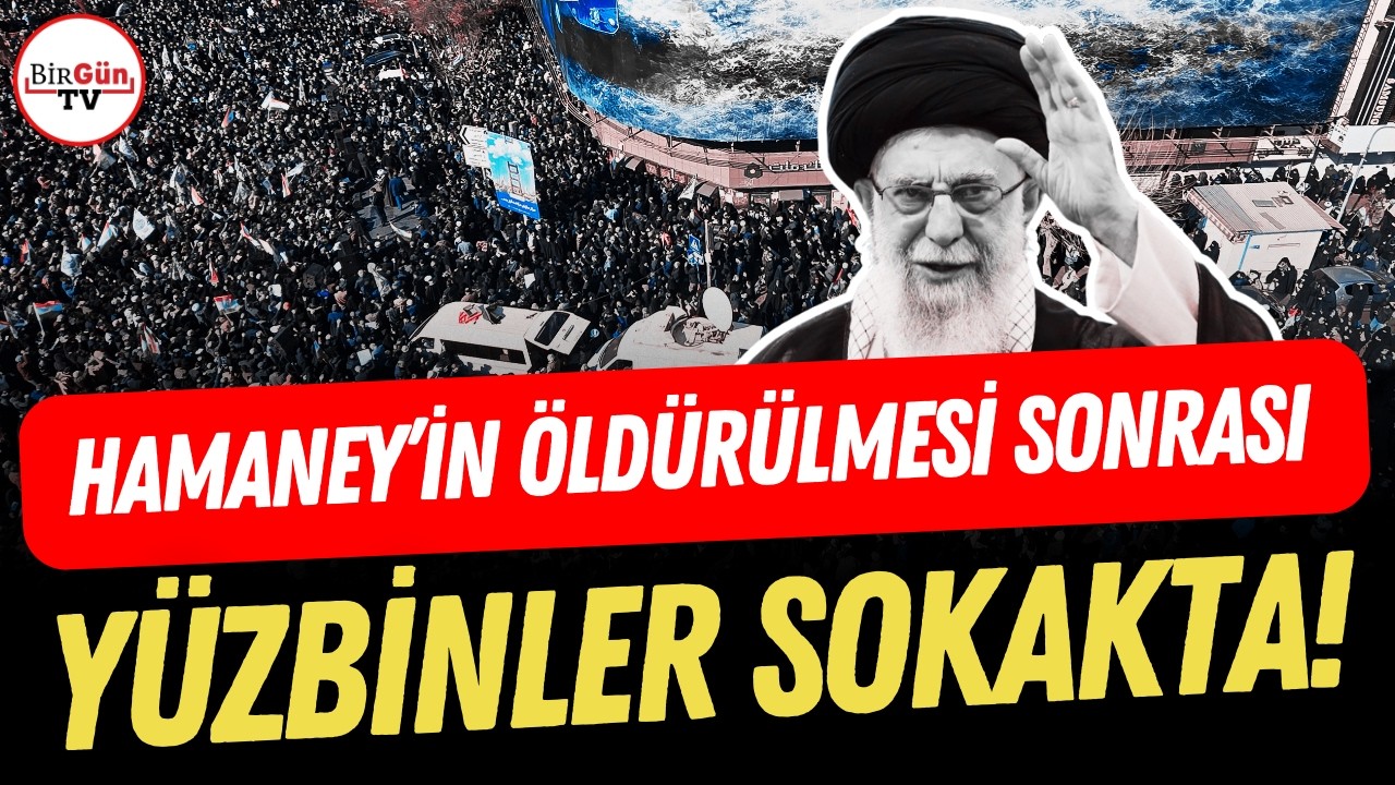 Hamaney'in öldürülmesi sonrası İranlılar meydanlara akın etti: Yüzbinler sokakta!