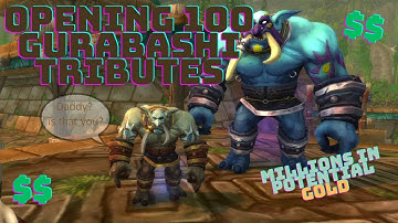 Opening 100 Gurubashi Tribute boxes- over 1mil an hour?