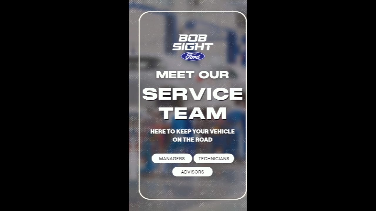 Lets Meet Some Of The Bob Sight Ford Service Team!
