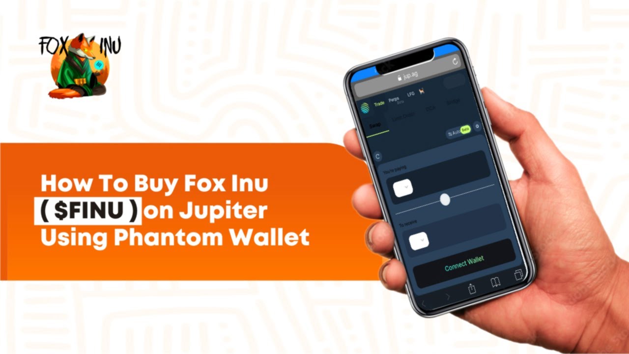 How to Buy FOX INU ($FINU) using Jupiter Exchange via Phantom Wallet.