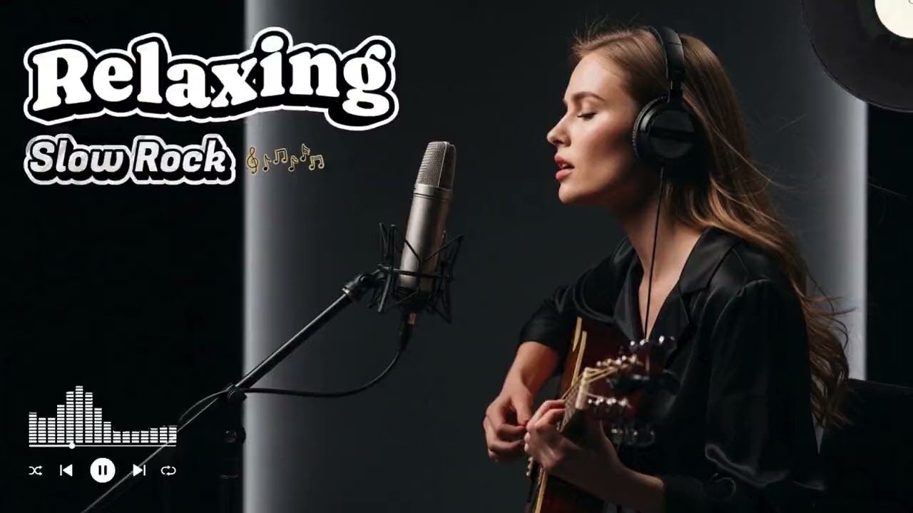 1 Hour Slow Rock Guitar Instrumental – Smooth Rock for Focus