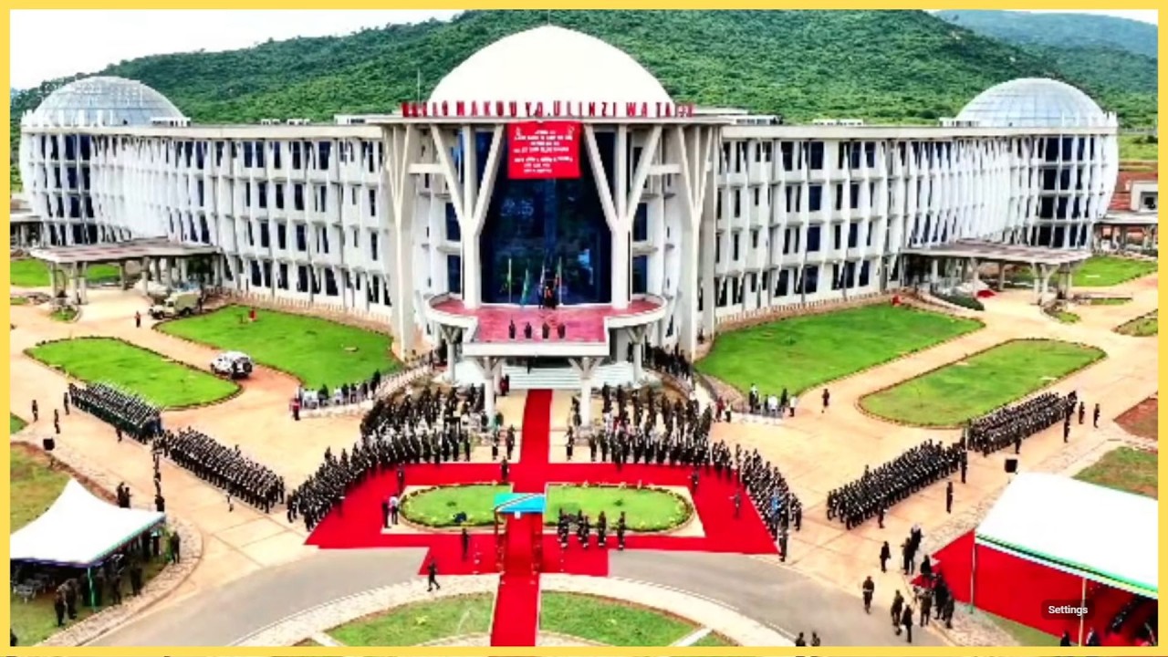 TAZAMA: MUONEKANO WA JENGO LA MAKAO MAKUU YA ULINZI WA TAIFA...