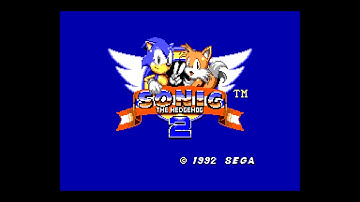 Sonic the Hedgehog 2 (Master System PSG 60Hz / US) - Intro / Attract Mode