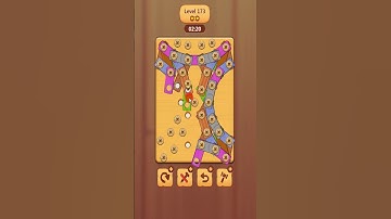 Wood Nuts & Bolts Level 173 games #woodpuzzlegame #gaming #woodenpuzzle #woodgame #woodnutsandbolts