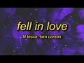Lil Tecca Ken Carson Fell In Love Lyrics mp3