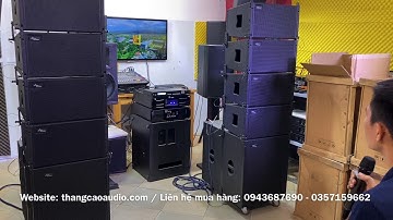 Trọn Bộ Line Array Lx acoustic "Hàng Nhập" Nguyên Kiện Made in China "Giá Rẻ"
