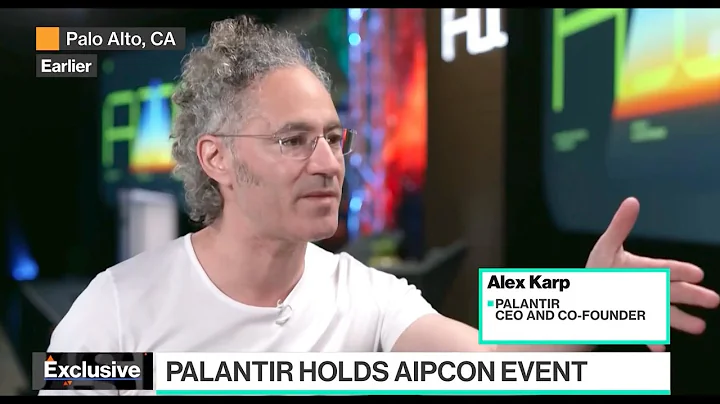 Palantir CEO Alex Karp Discusses TITAN, AIPCon on Bloomberg TV