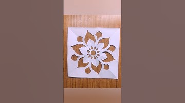 Rangoli Stencil | Paper Rangoli | Rangoli Paper Cutting #rangolistencils