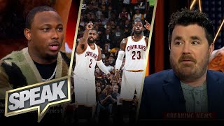 LeBron posts cryptic tweet amid Kyrie Irving trade demand, time to run it back? | NBA | SPEAK