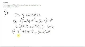 #MTH403 Lecture 35 Part 3 || Cylinder Example 2  || Virtual University