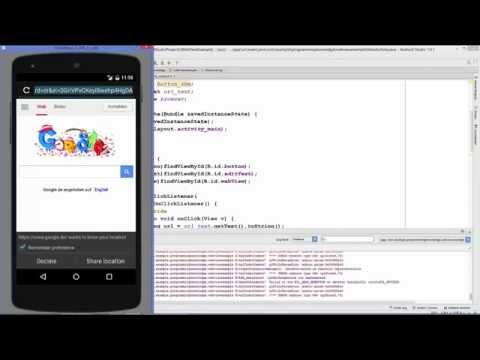 5- WebView Android studio