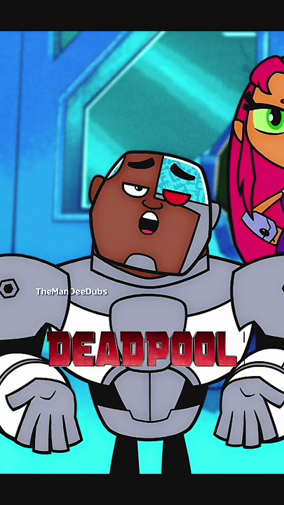 Marvel in Teen Titans Go | #shorts #youtubeshorts #deadpool #spiderman #teentitansgo #batman #dc