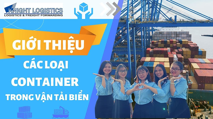 Các thuật ngữ trong vận tải hàng hóa bằng container năm 2024