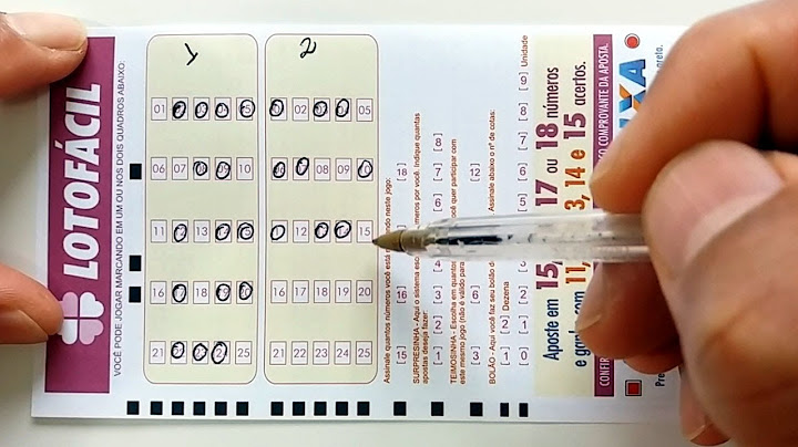 COMO GANHAR NA LOTOFÁCIL COM A COMBINAÇÃO EM X