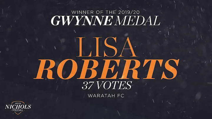 2019/20 Gwynne Medallist highlights: Lisa Roberts