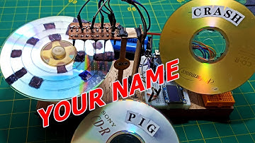 Your Name Hidden Inside The CD!