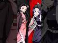 Nezuko🌸 vs shinobu 🦋 Who is strongest❓# demon slayer #kny#shorts