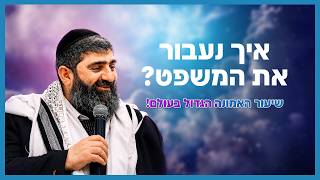 הרב אייל עמרמי - איך נעבור את המשפט?  | שיעור האמונה הגדול בעולם!