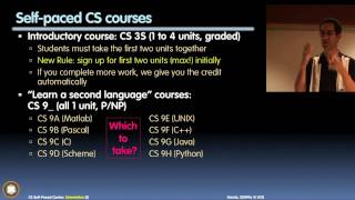 UC Berkeley Computer Science Self-Paced Orientation (pt 3/6)