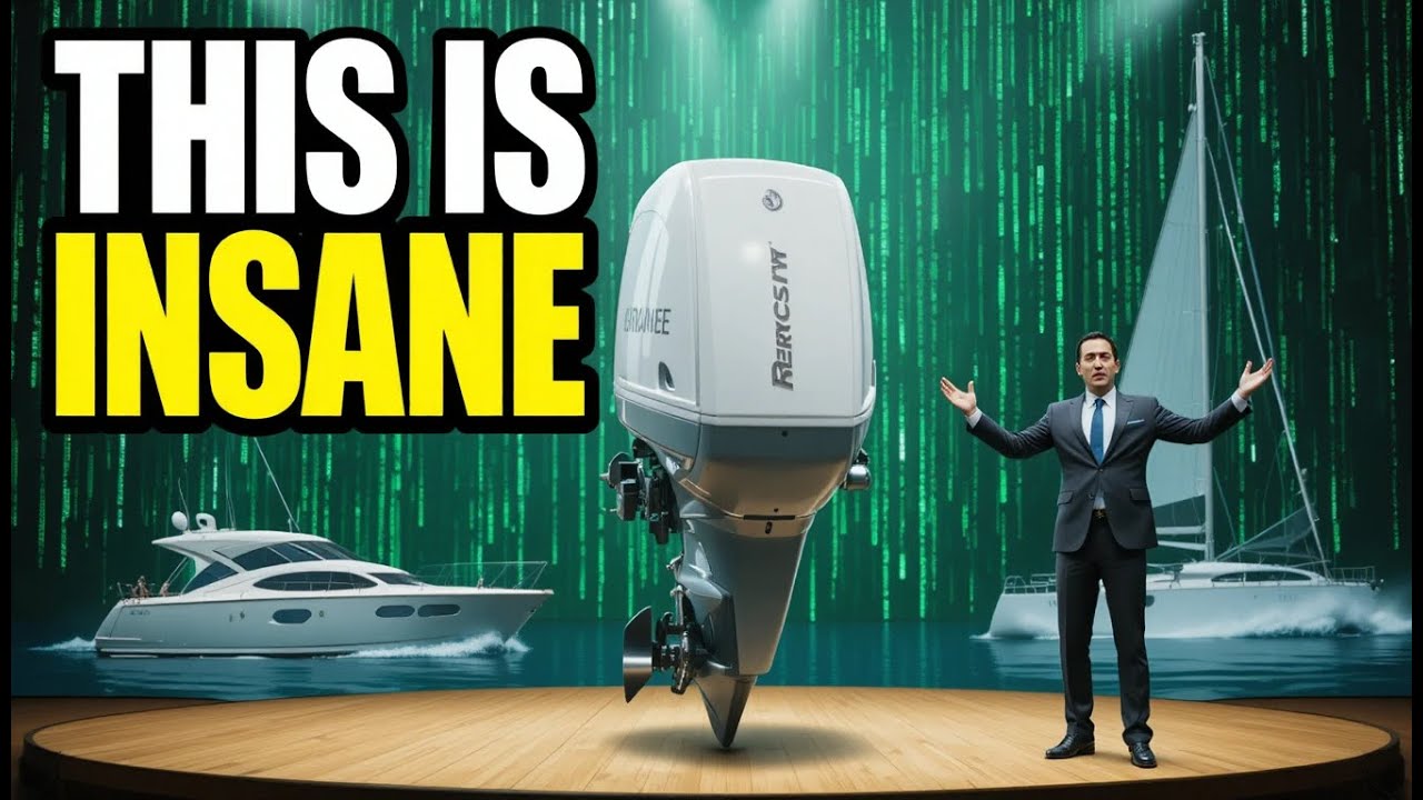 ⁣This Silent Electric Outboard Just Killed the 100-Year Gasoline Empire – Dealers Are Panicking