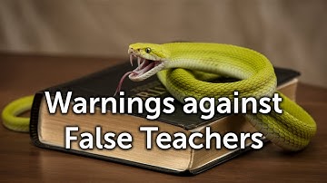 Warnings against False Teachers (1 Timothy 4:1-5)