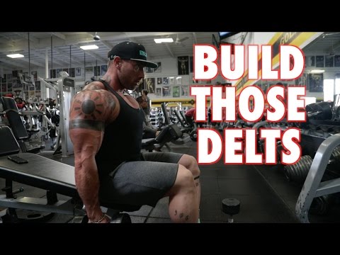 Justin Lovato&#s New Program (Shoulder Day at The Mecca of Bodybuilding)