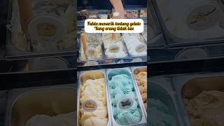 pilih gelato apa es krim nih ?? #minivlog #gelato #food #holiday #yogyakarta