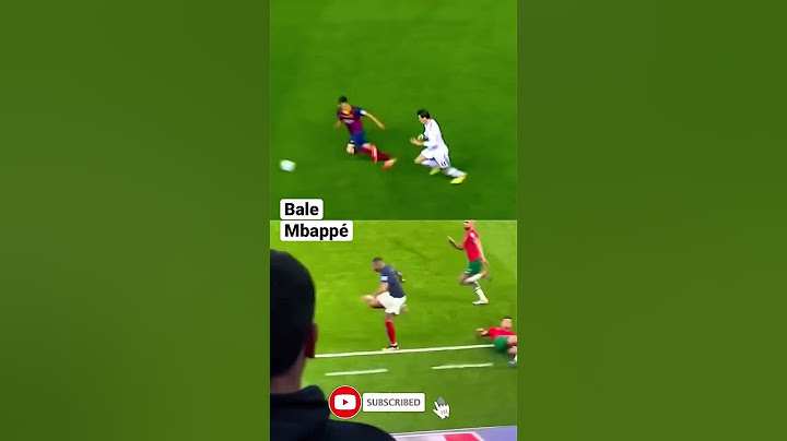 Mbappé vs Bale🤔 who is faster?🏃💨