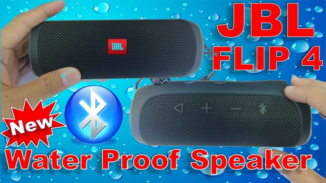 Unboxing JBL Flip 4 Wireless Waterproof Speaker, JBL FLIP 4 Bluetooth