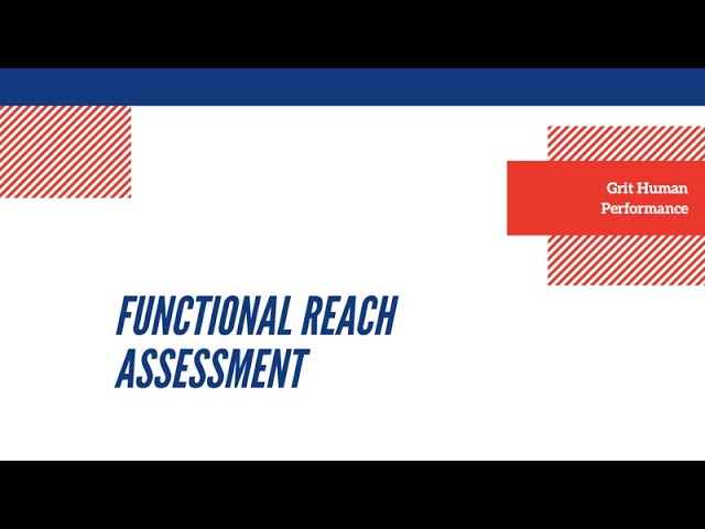 Functional Reach Assessment
