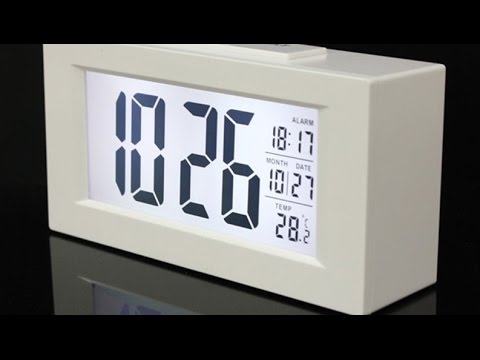 Видео: Часы будильник c Aliexpress - обзор