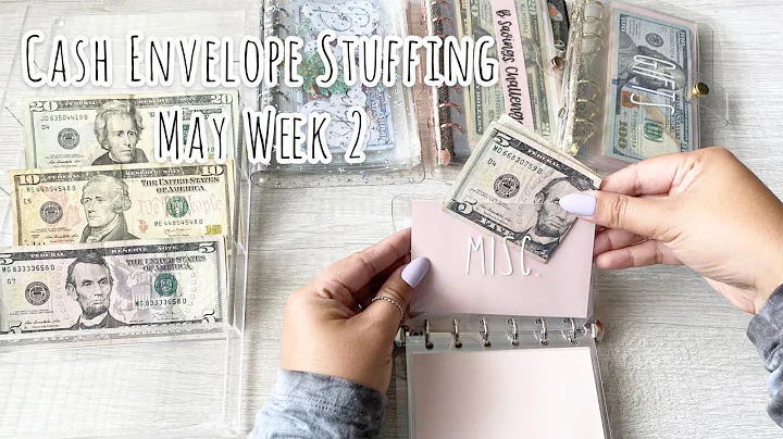 Cash Envelope Stuffing | May Week 2 | Cash Stuffing My Sinking Funds