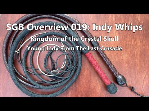 SGB Whip Project Overview 019: Indy Whips - YouTube