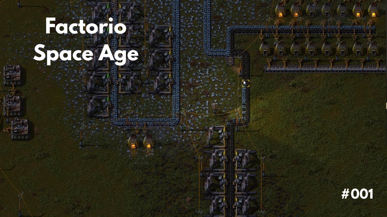Klein beginnt die Industrie | Factorio Space Age #1 - YouTube