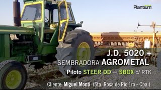 JD 5020 - SBOX Siembra + SteerDD + Lightbar - RTK