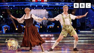 Angela Rippon and Kai Widdrington Quickstep to Do-Re-Mi by Julie Andrews ✨ BBC Strictly 2023