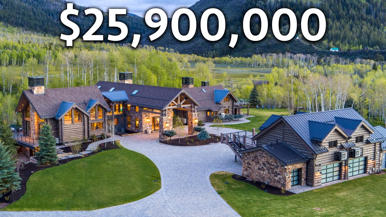 Inside a $25,900,000 Fully OFF GRID Utah Mega Mansion