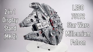 2 in 1 Display Stand (Mark 2) for LEGO 75192 Star Wars UCS Millennium Falcon