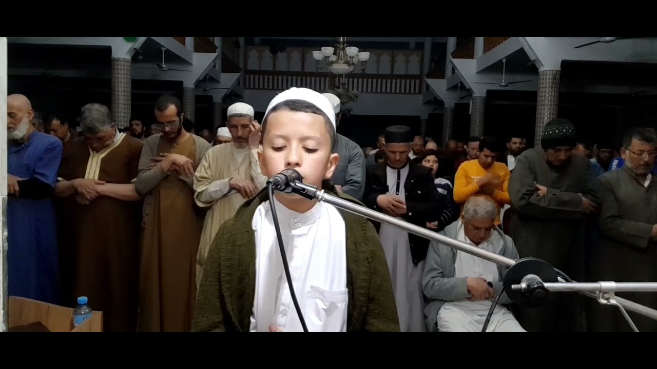 صلاة التراويح من مسجد أنس بن مالك تبسة مع الشبل 