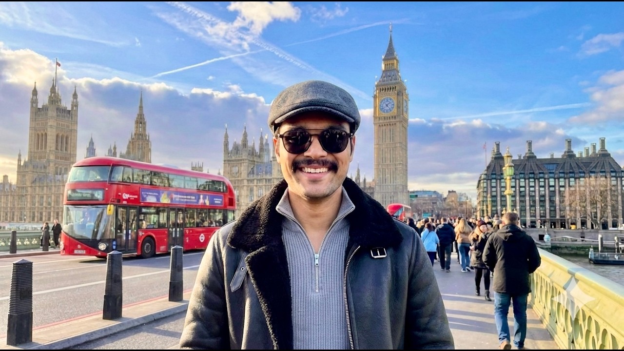 Ran Through London’s Most Iconic Bridge 🏃‍♂️ | Borough Market | Big Ben & London Eye 🎡