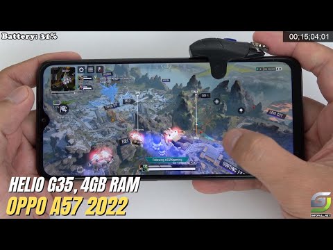 Oppo A57 2022 test game Apex Legends Mobile APM