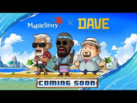 MapleStory x DAVE THE DIVER | Coming July 16 | MapleStory